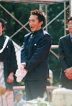 大学の応援団歌長の時